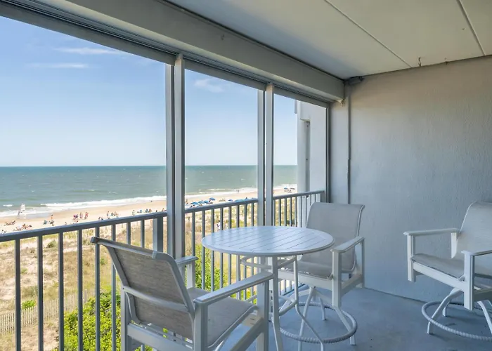 Oceana 1-upgraded 2 Bedroom Ocean Front Oceana With Outdoor Pool!